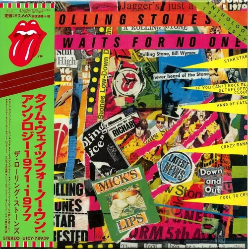 Cd Import Japon + Obi Vinyle Replica + The Rolling Stones / Waits For No One