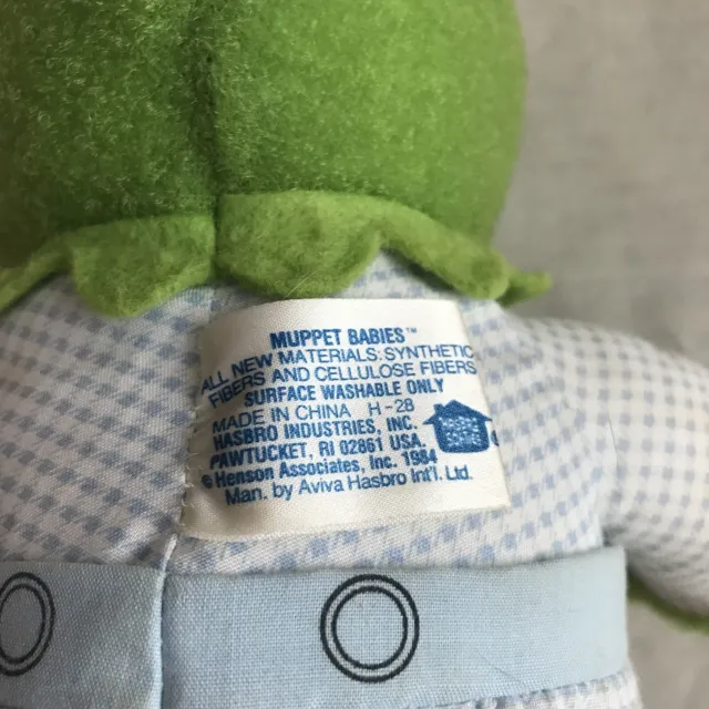 Muppet Babies Stuffed Toy And Book Set Miss Piggy & Kermit Vintage 1984 5