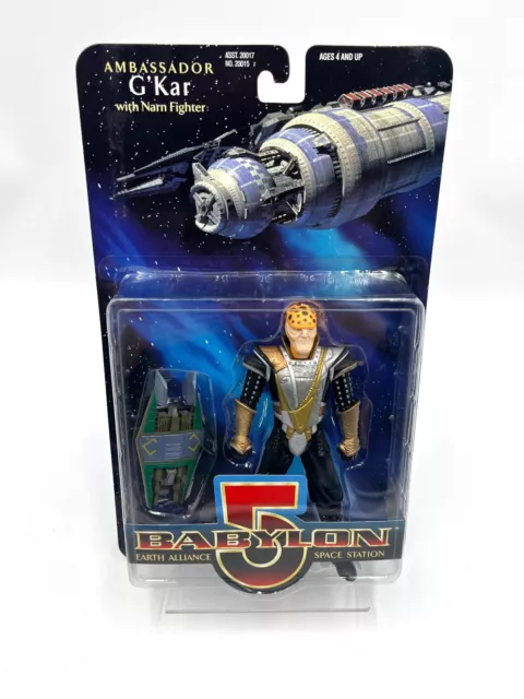 G'KAR BABYLON 5 Ambassador 6-Inch with NARN FIGHTER *PREVIEWS EXCLUSIVE MOC*