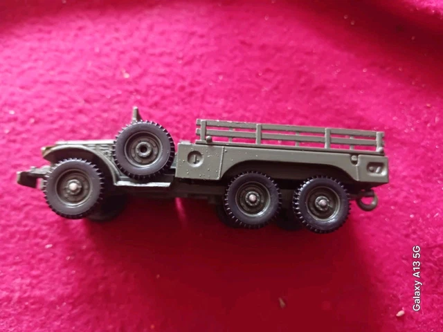 DODGE 6x6 Baché + Remorque PINDER VEREM/SOLIDO 1/50 en boite