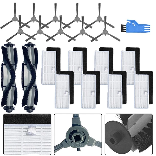 Maxorado Set Di Accessori XL, 35 Mm, Tubo Per Aspirapolvere, Spazzola Per Fessure, Spazzola Per Mobili