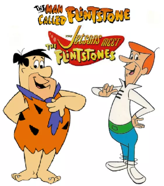 Hanna Barbera The Jetsons Meet The Flintstones A Man Called Flintstone Dvd Picclick Uk