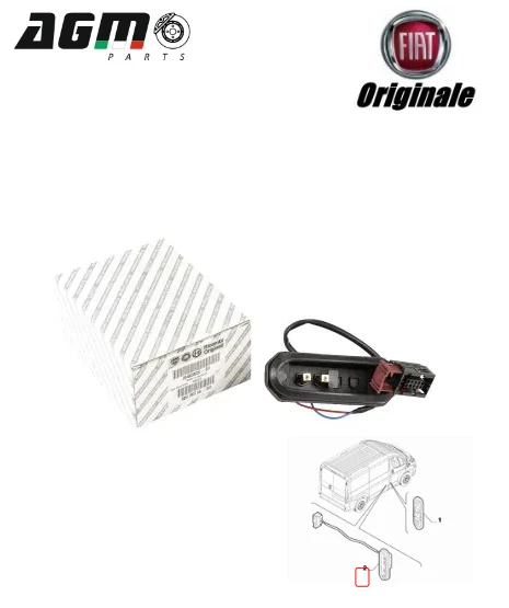 Interruttore A Contatto Per Porta Scorrevole – Compatibile Con Fiat Ducato, Citroën Jumper, Peugeot Boxer (dal 2006)