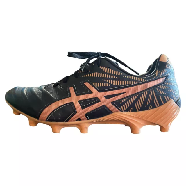 Asics Lethal Tigreor Men’s US 10 Black Orange Football Soccer League Boots