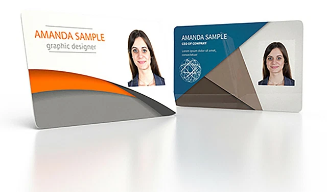 thumbnail image 2 of Custom Printed Plastic PVC ID Card – Single Business / Company / Staff Membership Card 2 of 3