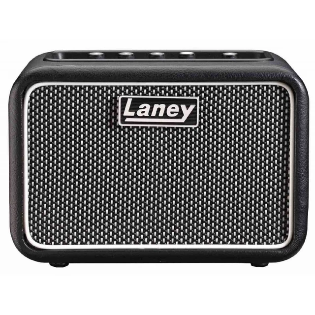 Laney Mini-Supergroup – Mini Amplificatore Per Chitarra 3W A Batteria, Con Canali Clean E Drive, Ingresso AUX E Tecnologia LSI Per Smartphone