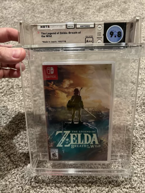 The Legend of Zelda: Breath of the Wild - Graded - Nintendo Switch WATA 9.8 A++