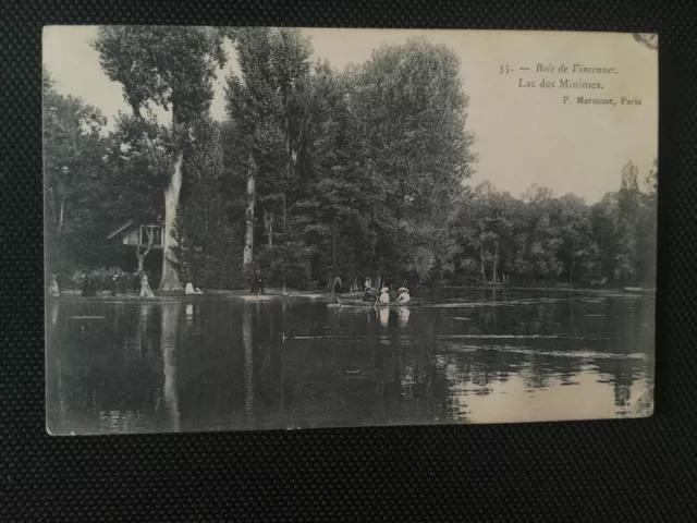 CPA 75 PARIS - Bois de Vincennes - Lac des Minimes