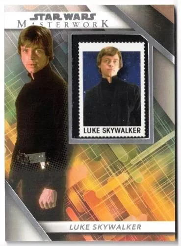 Star Wars Masterwork 2022: Commemorative Stamp SC-LS Luke Skywalker Topps
