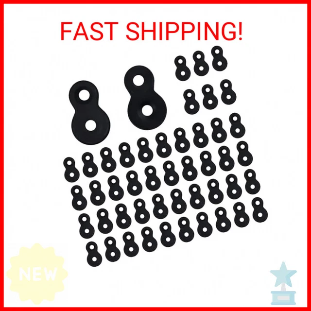 48 Pcs Figure 8 Fastener Steel Table Top Fastener Heavy Duty Hardware Desk Top F