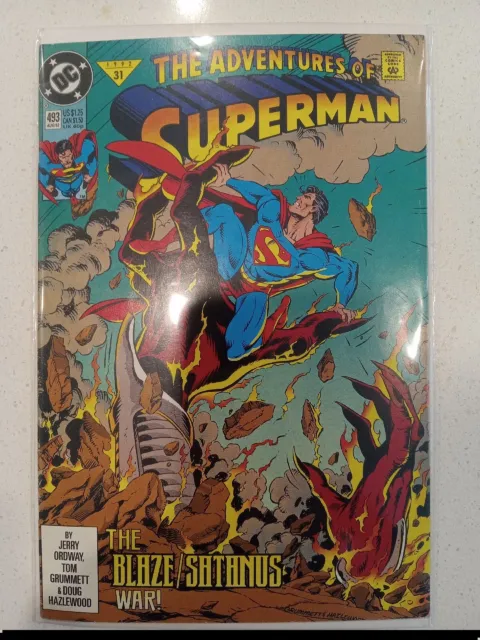 The Adventures of Superman #493 DC Comics 1992
