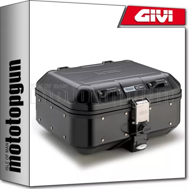 Givi Dlm30B Top Case + Kit Dolomiti Honda Xl 1000 V Varadero / Abs 2008 08