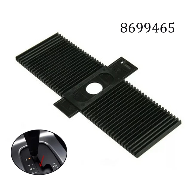 Couvercle Aveugle Pour Levier De Vitesse Volvo C30, C70, S40, V50 - Remplacement Direct, Qualité OEM, Noir, TPU - 12
