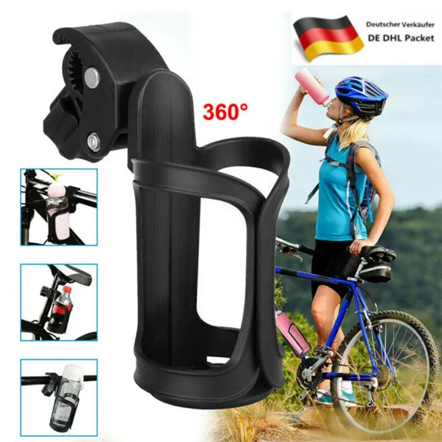 Flaschenhalter Fahrrad Lenker Getränkehalter MTB Mountainbike Motorrad Halterung