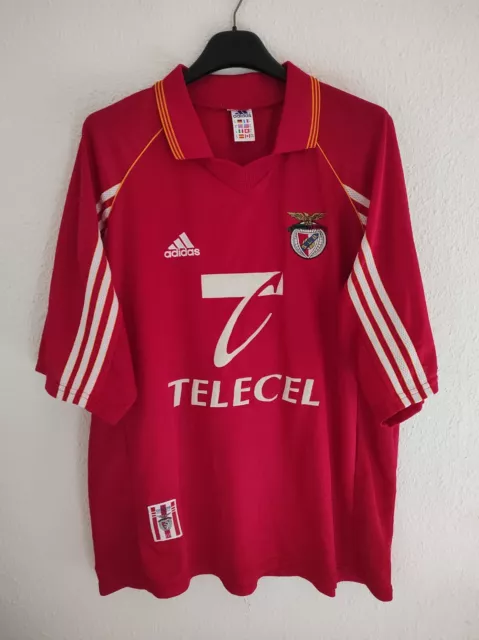 BENFICA 1998-1999 Telecel camiseta shirt trikot maillot maglia M