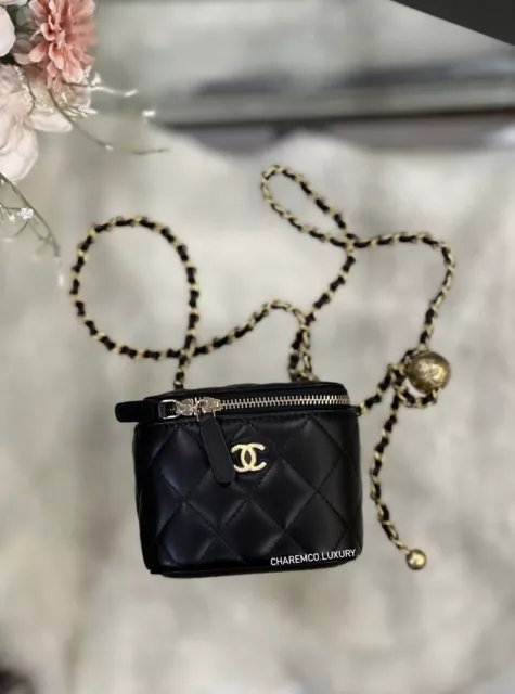 BNIB Chanel 22C Pearl Crush Wallet on Chain