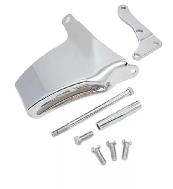 Small Block Chevy 327 350 400 1969-75 Chrome Alternator Bracket Hot Rod SBC LWP Small Block Chevy 327 350 400 1969-75 Chrome Alternator Bracket Hot Rod SBC LWP