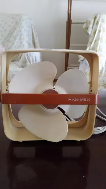 Vintage Hanimex Desk Fan (WORKING)