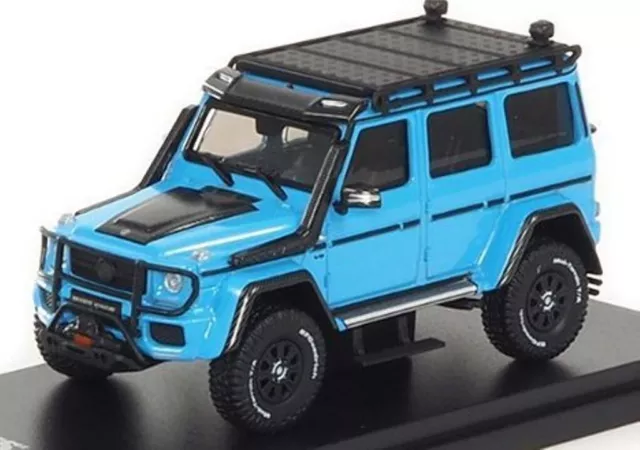 Brabus 550 Adventure Mercedes Benz G-Class 4x4 2017 Blue (High Quality) 2