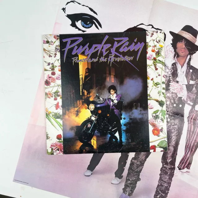 Prince And The Revolution – Purple Rain with Original Poster - Vinyl LP Record