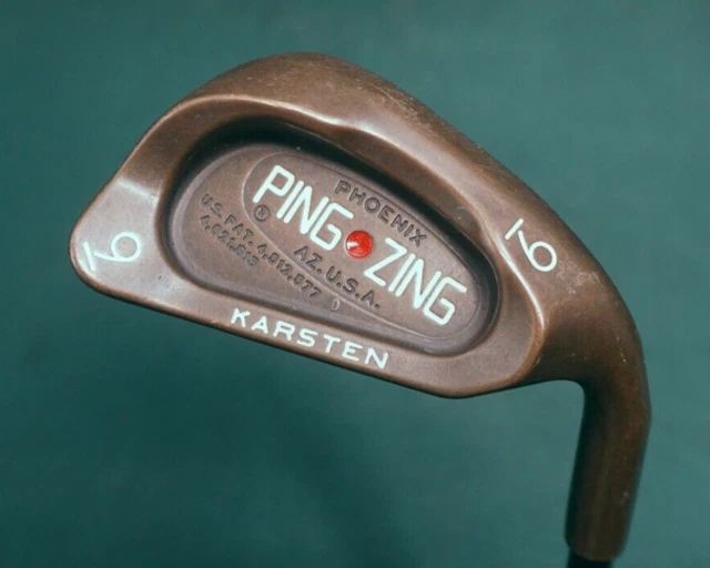 クラブ PING ZING BERYLLIUM COPPER IRON 3-9W.S PING ZING BERYLLIUM COPPER IRON SET. 3-4-5-6-7 (No 8) 9-PW