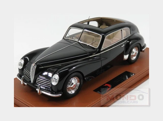 Modèle Réduit 1:18 Bbr Alfa Romeo 6C 2500 Freccia D'Oro 1949 (Toit Ouvert) Avec Vitrine - Neuf