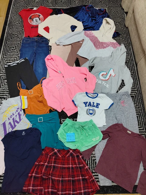 #003 Enorme pacchetto di vestiti per ragazze 8-9 anni GEORGE NEXT ZARA H&M DISNEY PRIMARK