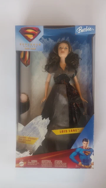Barbie Come Lois Lane – Bambola Superman Returns Con Poster, Collezione Famous Friends, 3-14 Anni