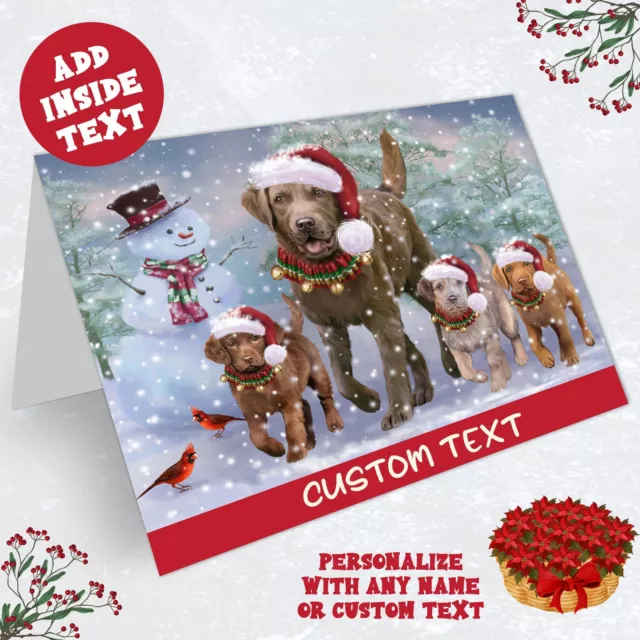 Chesapeake Bay Retriever Greeting Cards and Note Cards w. Envelope Christmas NWT