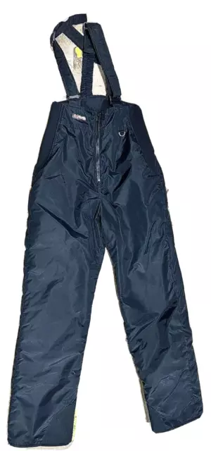 Columbia Bib Ski Black Outdoor Pant Bottoms Nylon Polyester Woman's Size Small S