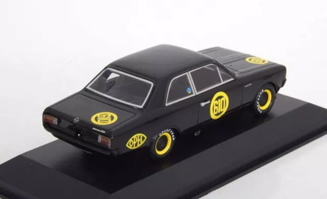 Opel Rekord 1900 #610 Wtiwe Bitter Hockenheimring 1968 Minichamps 437684610 1/43 3