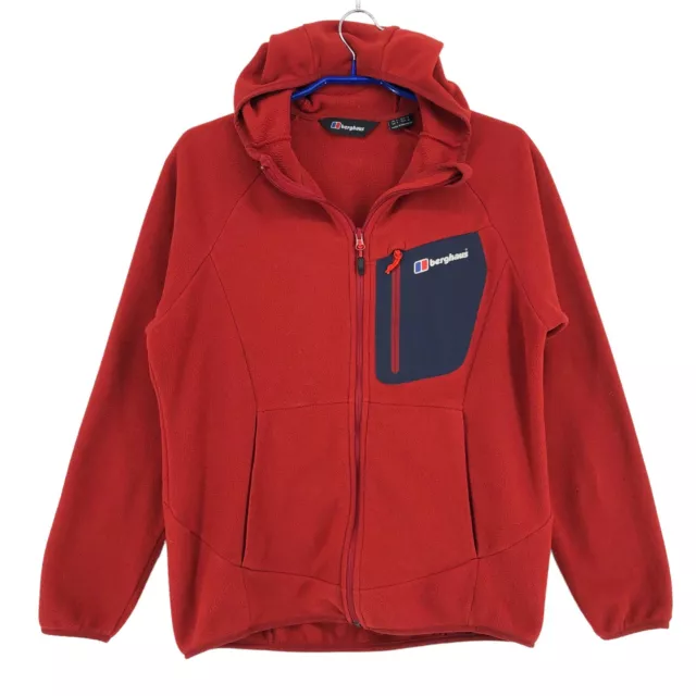 Berghaus Uomo Cerniera Intera Maglione Cardigan Maglione Taglia S