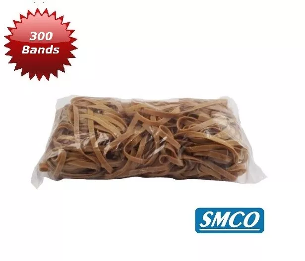 Extra Long & Wide 8 Rubber Elastic Bands Heavy Duty 200mm X 16mm No.108 
