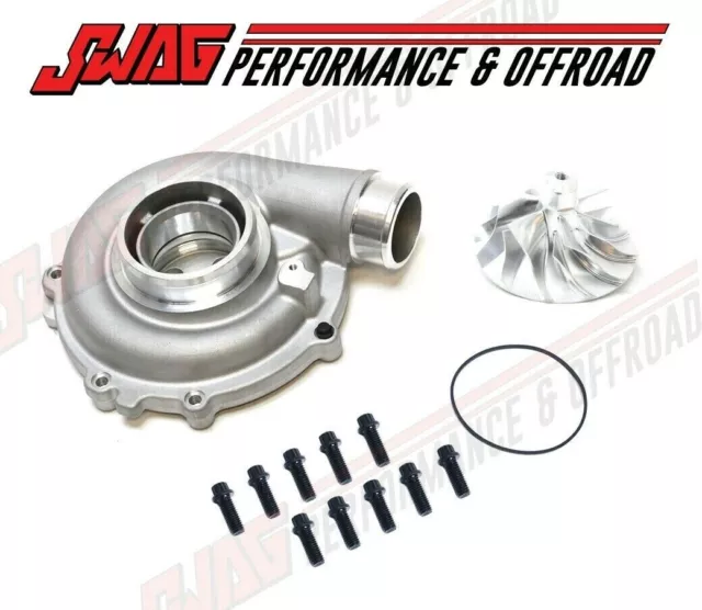 03-07 Ford 6.0L 6.0 Powerstroke Diesel Turbocharger Compressor Housing Upgrade