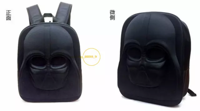 STAR WARS Backpack Darth Vader Schoolbag Bag 3D Stereo Package Nylon Xams Gifts 3