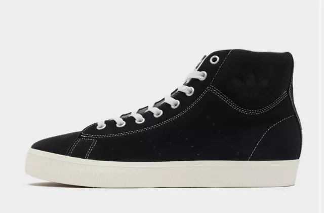 ADIDAS STAN SMITH CS Mid Size UK 10 BNIB Black White Gum Sole