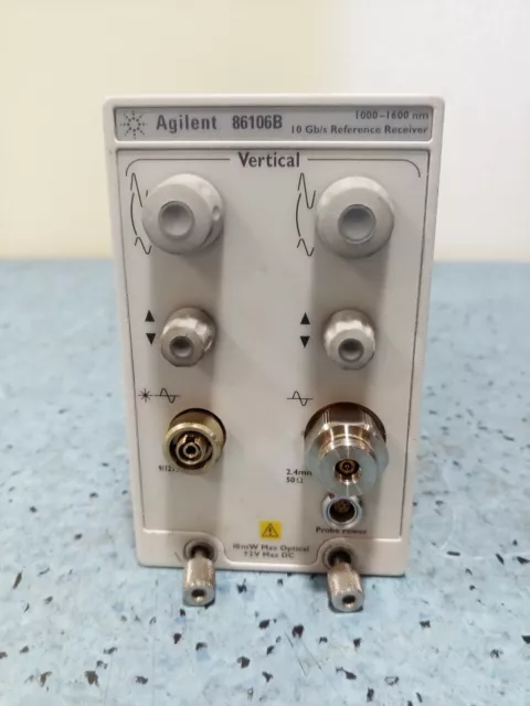 Agilent / Keysight 86106B 1000-1600nm 10Gb/s Reference receiver  Optical/Elect.