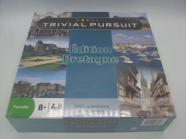 Jeu de société Trivial Pursuit Winning Moves " Edition Bretagne " sous blister