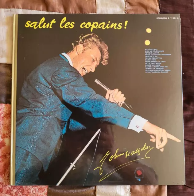 LP 33T  Johnny Hallyday ‎– Salut Les Copains! / Edition 2009 NEUF & Scellé !