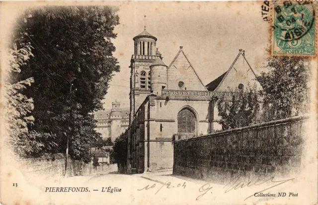 CPA AK PIERREFONDS - L'Église (424004)