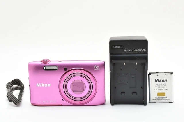 Nikon Coolpix S6100 ピンク 7倍ズーム Excellent ] Nikon COOLPIX S6100 Compact Digital Camera Pink