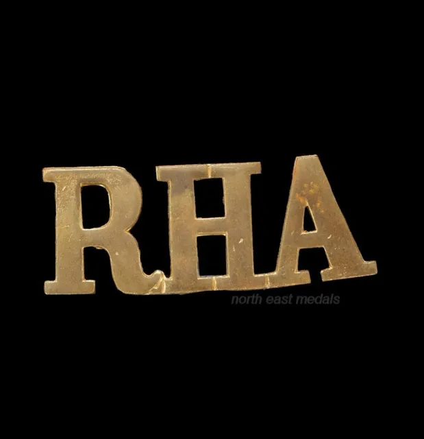Royal Horse Artillery 'RHA' Shoulder Title Badge