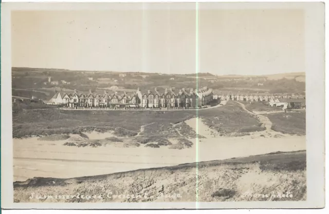 Lovely Scarce Old R/P Postcard - Summerlease Crescent - Bude - Cornwall C.1919