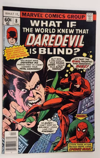 WHAT IF? #8 (1978) ... the World Knew Daredevil Is Blind?