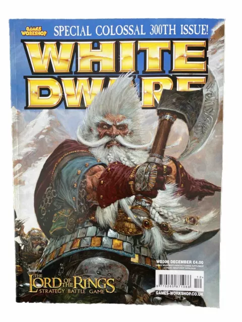 Games Workshop White Dwarf Magazine Issue 300 Dec 2004 Used - in Good Condition