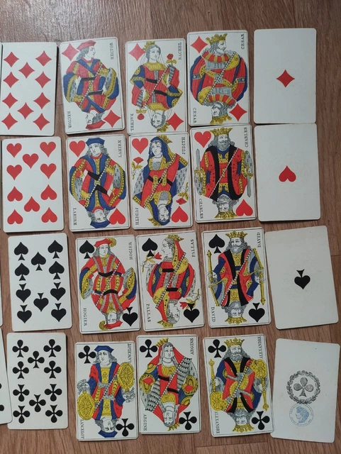 Jeu De 32 Cartes B.P. Grimaud – Décret Du 12 Avril 1890 – République Française