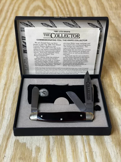 The Collector Boker 1981 Imported Limited Edition Knife