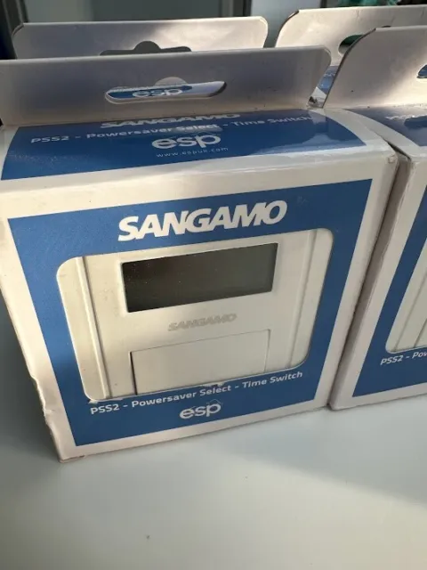 Interruptor de tiempo electrónico programable Sangamo PSS2 ""Powersaver Select"" - 16 amperios
