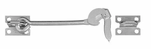National Hardware N122-622 Steel Heavy Safety Gate Hook, 6", Zinc Plated