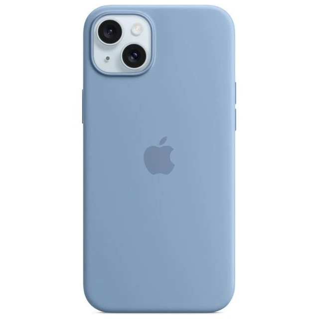 APPLE 689914 APPLE Custodia MagSafe in Silicone per iPhone 15 Plus Blu ...